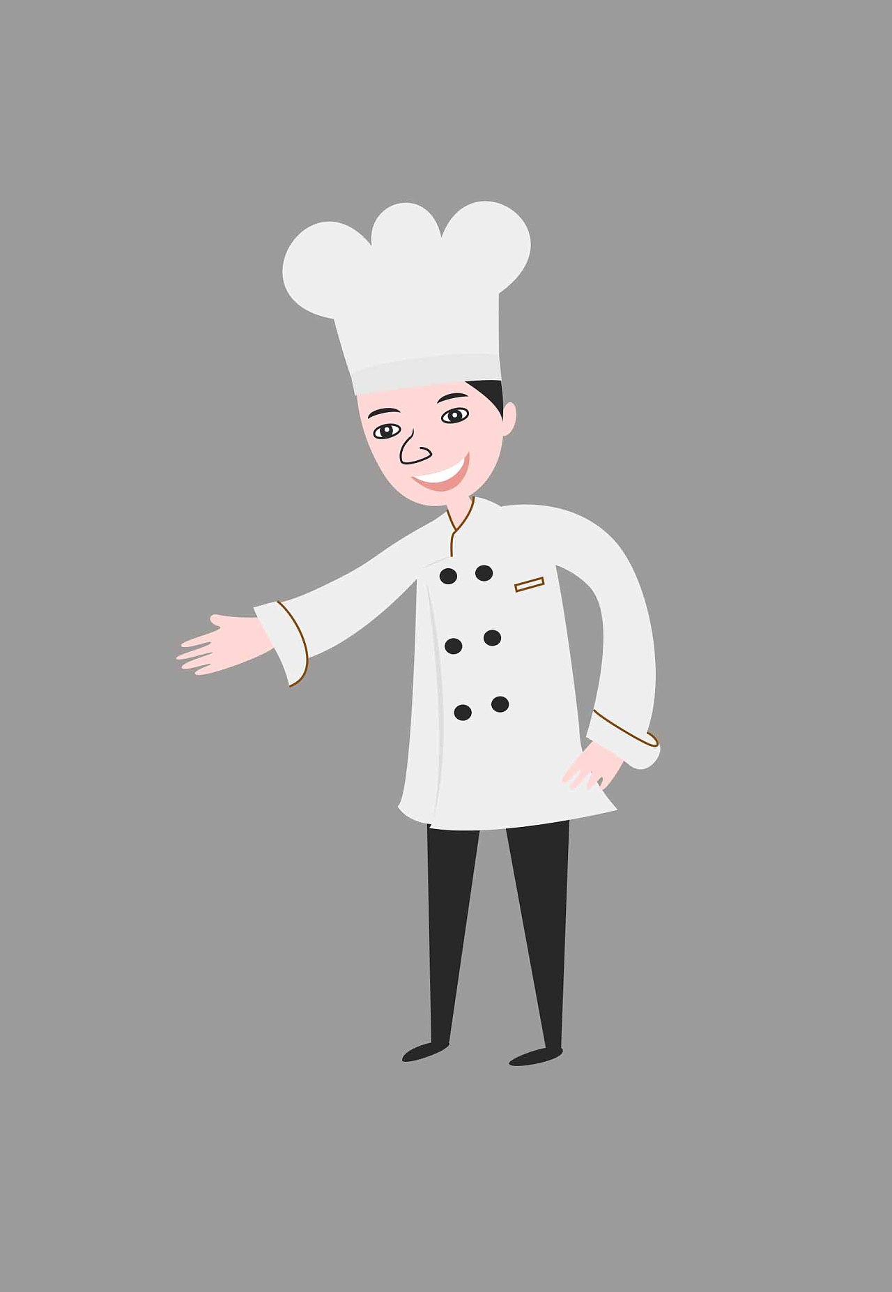 矢量卡通厨师免费下载图片素材免费下载 - 觅知网