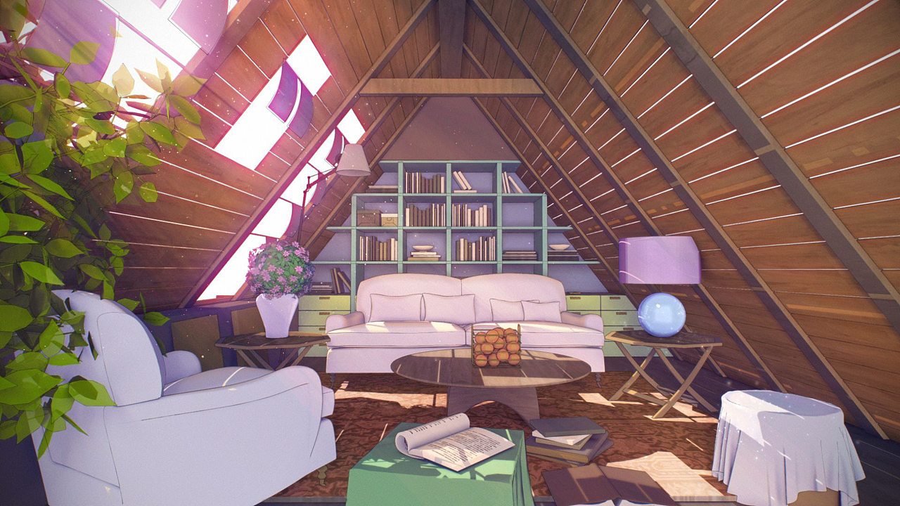 卡通渲染（图ZMTYwMDQ0NzUy） - 场景 - 站酷设计师阵风数字艺术原创素材 - 站酷ZCOOL