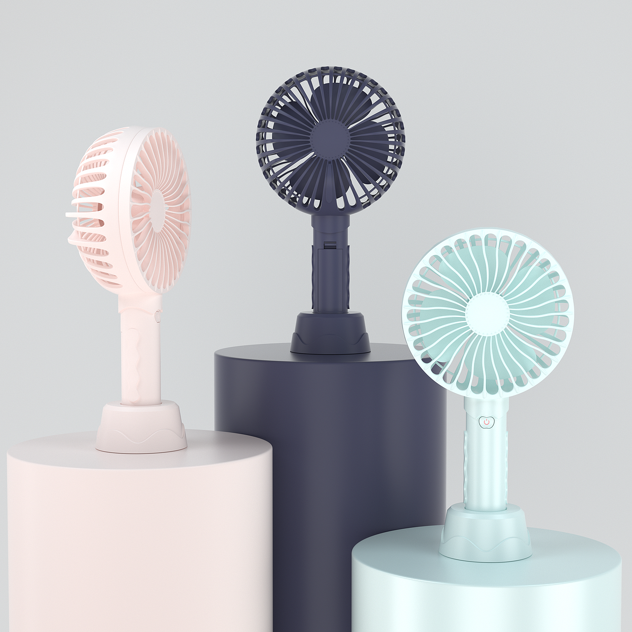 迷你风扇|平面|海报|necos_原创作品-站酷zcool