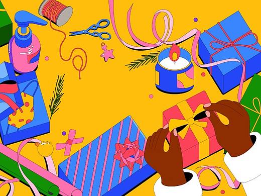 插画分享/ The Washington Post Gift Guide 2020