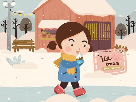 四季（个人主页-ZMzIwMDg5MjA=） - 商业插画 - 站酷设计师菜ling原创素材 - 站酷ZCOOL