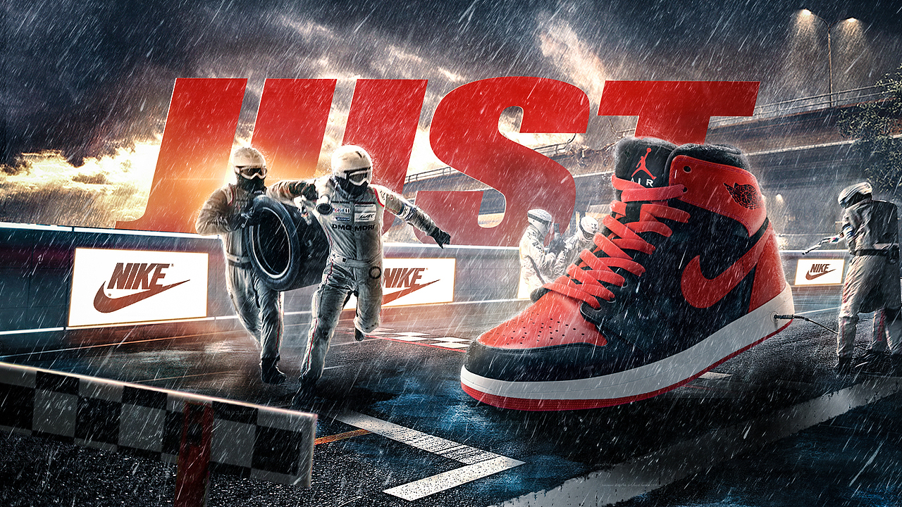 耐克运动鞋海报