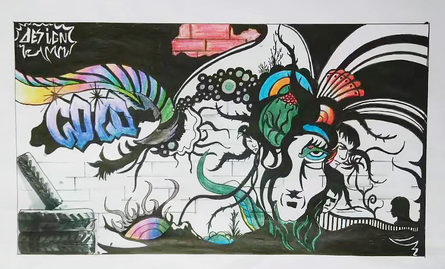 马克笔建筑风景练习（图ZMTA3Mzc4Njky） - 绘画 - 站酷设计师圆圆yy亮晶晶原创素材 - 站酷ZCOOL