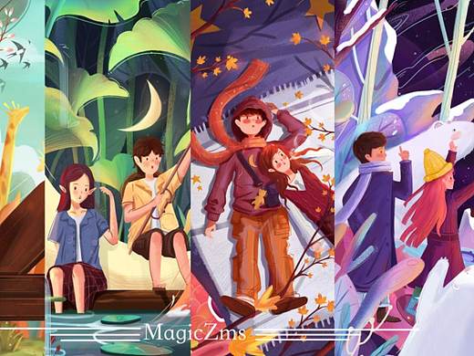 原创合集-《四季生长》