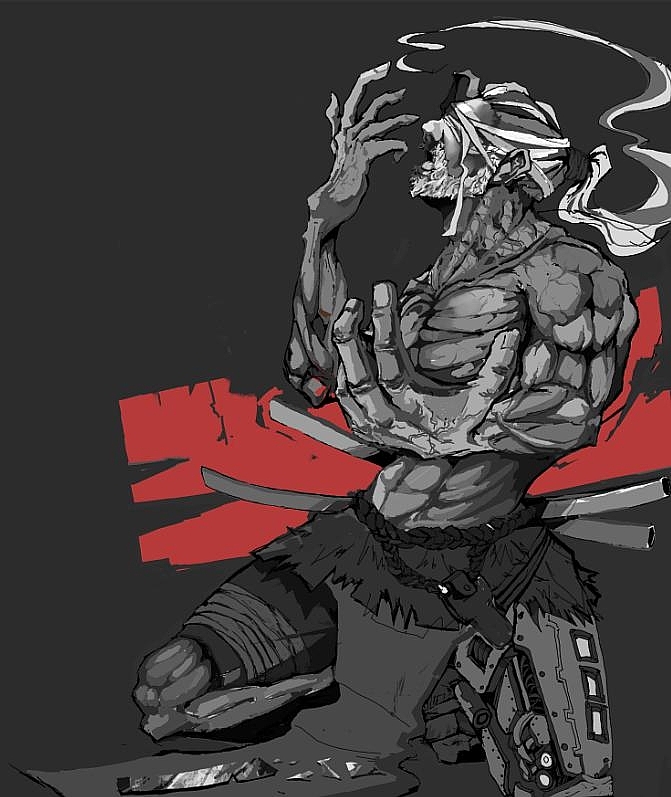 武. 藏（图ZMjg2NTIxODk2） - 游戏原画 - 站酷设计师画画的陈乙七原创素材 - 站酷ZCOOL