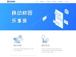 公司官网产品介绍页面