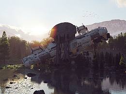 原创作品 沉睡的堡垒