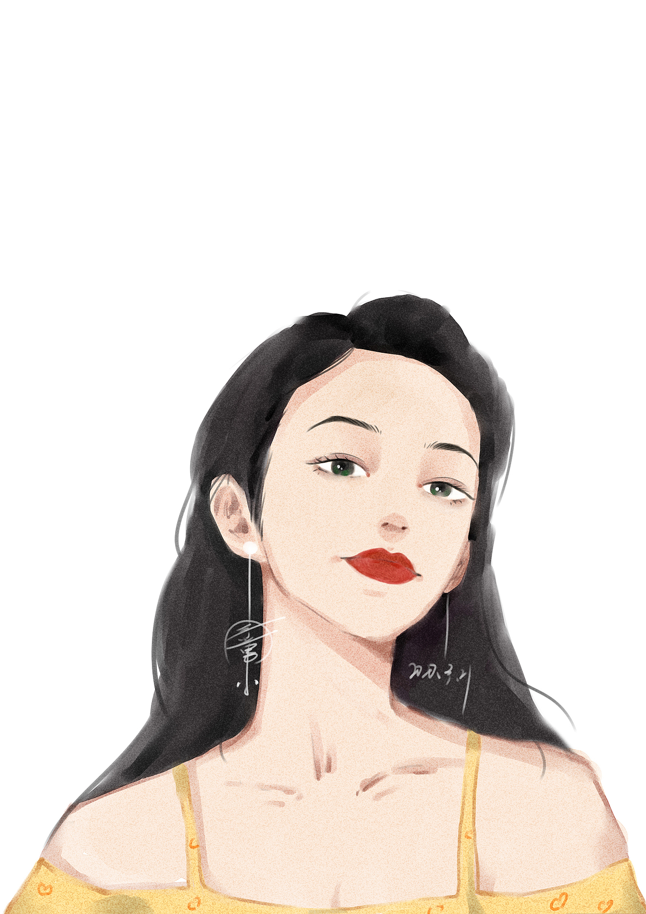 ｜ 人物头像（图ZMjAyMDYwNTAw） - 新锐潮流插画 - 站酷设计师我就是个画渣原创素材 - 站酷ZCOOL