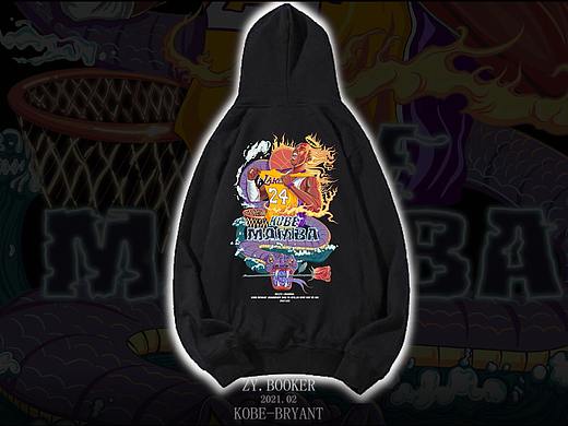 小飞侠科比T恤卫衣商业插画（个人主页-ZNTA5NTAzNDA=） - 商业插画 - 站酷设计师ZY一BOOKER原创素材 - 站酷ZCOOL