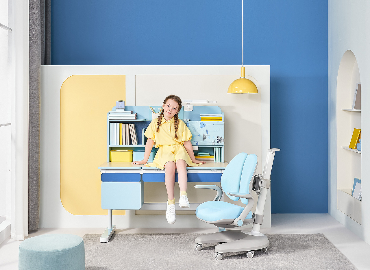 igrow 爱果乐 | 护脊追背学习桌椅 ✖ 产品摄影