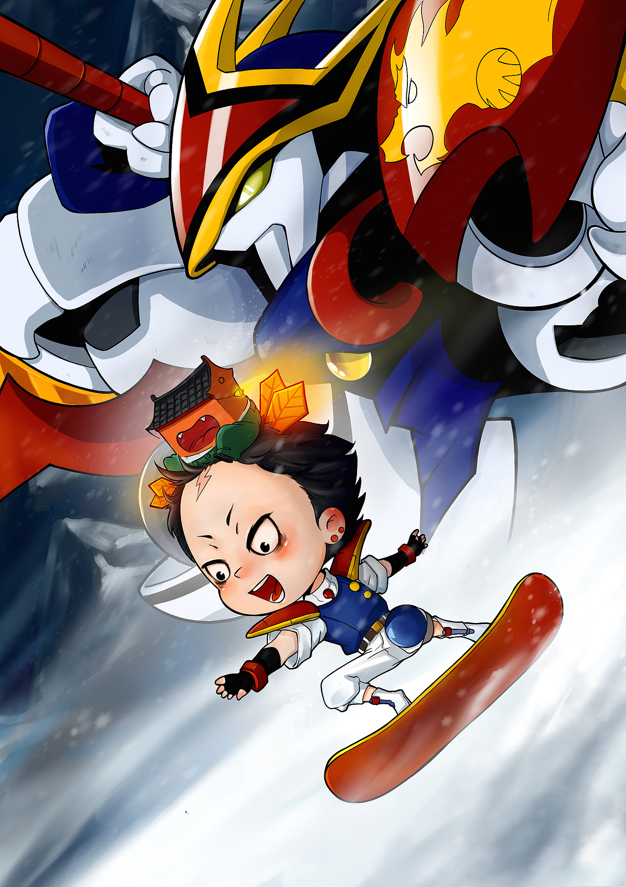 《追憶神龍斗士》（圖ZMjc5MTAyMzgw） - 商業(yè)插畫(huà) - 站酷設(shè)計(jì)師嗱棵樹(shù)原創(chuàng)素材 - 站酷ZCOOL