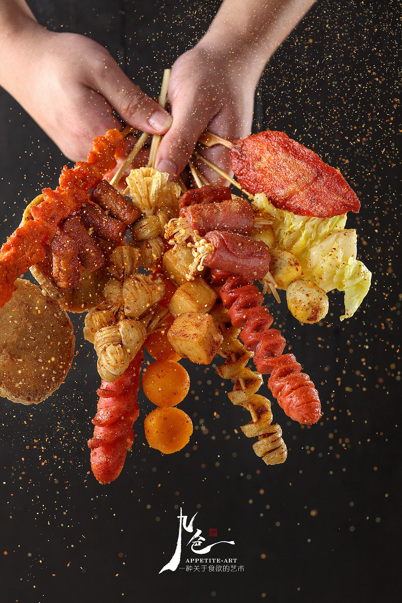 济南美食摄影炸串拍摄