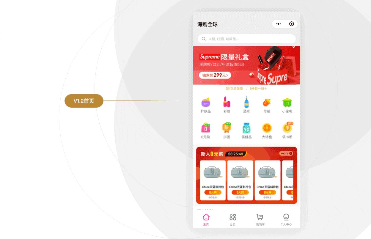 海购全球Hibuy 小程序（图ZMjcwMjc5NzI0） - APP界面 - 站酷设计师abcdse原创素材 - 站酷ZCOOL