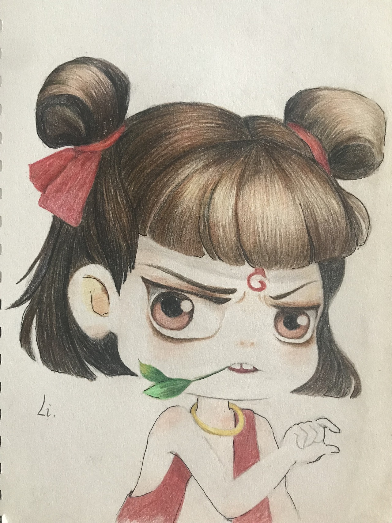 我是小妖怪 逍遥又自在（图ZMTcwMzYzMzUy） - 绘画 - 站酷设计师小小晓燕子原创素材 - 站酷ZCOOL