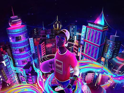 天猫精灵超级发布会创意设计