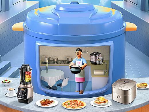 理想厨房（个人主页-ZNTE5NTMzNjA=） - 电商 - 站酷设计师嘉遇1203原创素材 - 站酷ZCOOL