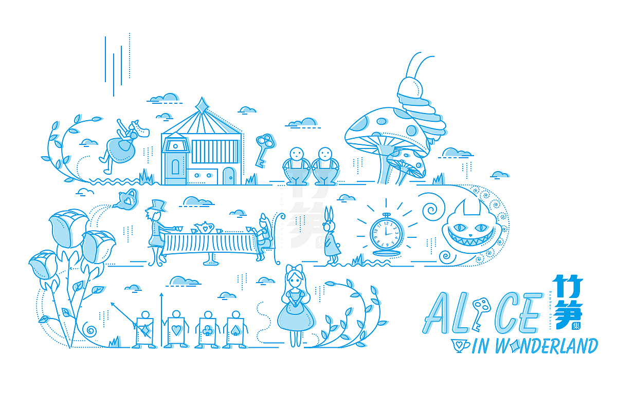 竹笋集63 线性插画（图ZMTU4Mjk4MjYw） - 图标 - 站酷设计师竹笋集原创素材 - 站酷ZCOOL