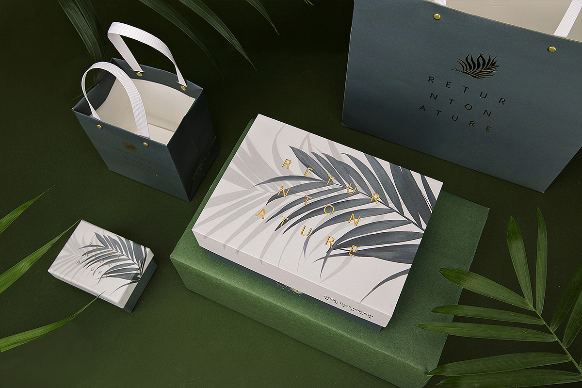 方森园北欧风包装设计植物时光系列