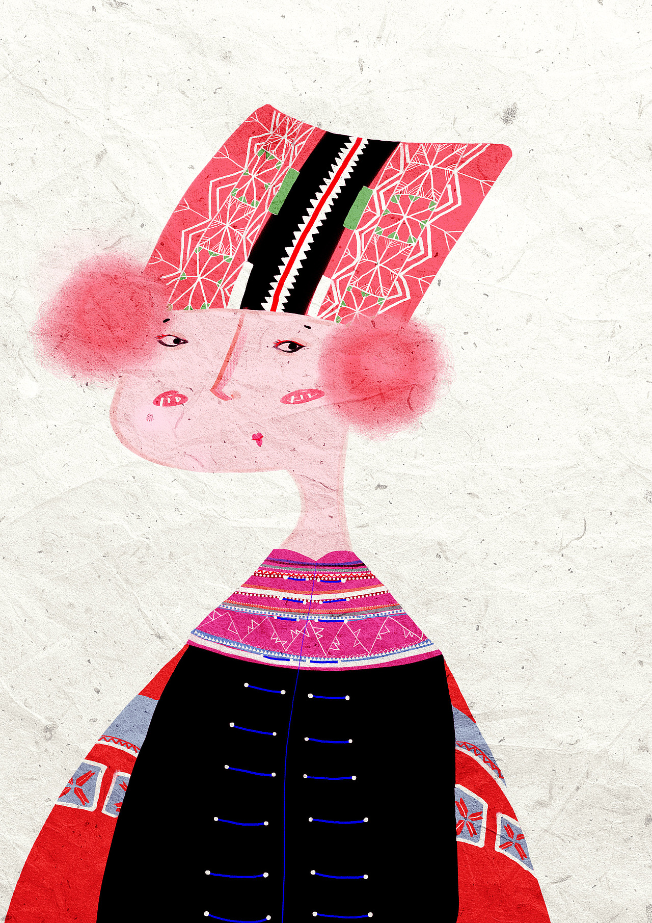 茜薇《传》插画设计#青春答卷2016#（图ZNTE0NDI0NDg=） - 儿童插画 - 站酷设计师茜薇原创素材 - 站酷ZCOOL