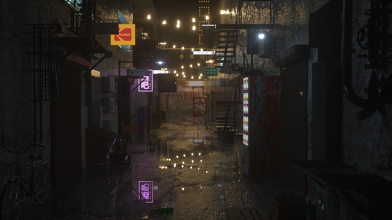 OC写实场景渲染测试（图ZMTEzMTM2NzIw） - 动画片 - 站酷设计师严川原创素材 - 站酷ZCOOL