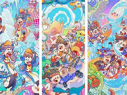 一些断断续续画的画