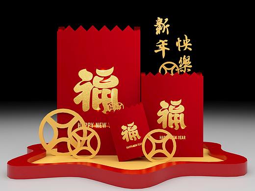 新年美陈造型（唐樾）