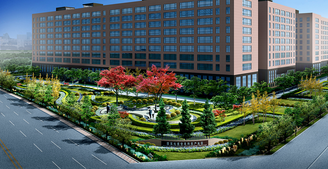 国家地理产业园景观设计效果图