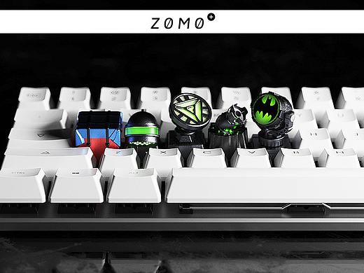 ZOMO全金属键帽产品动画