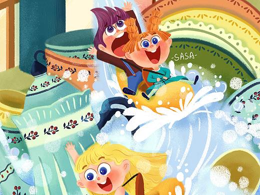 洗碗池里的漂流