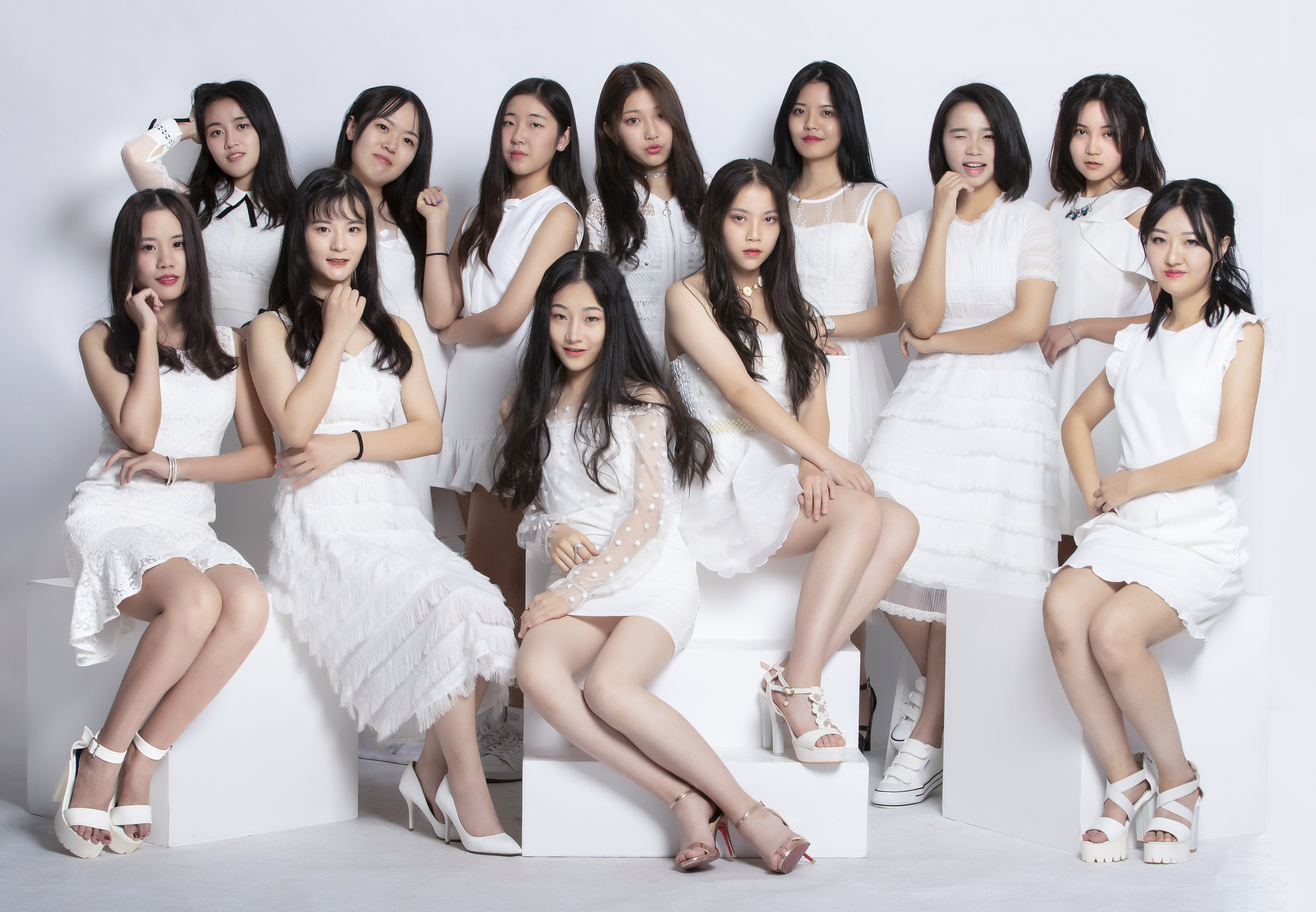 时空少女队合照照片合集