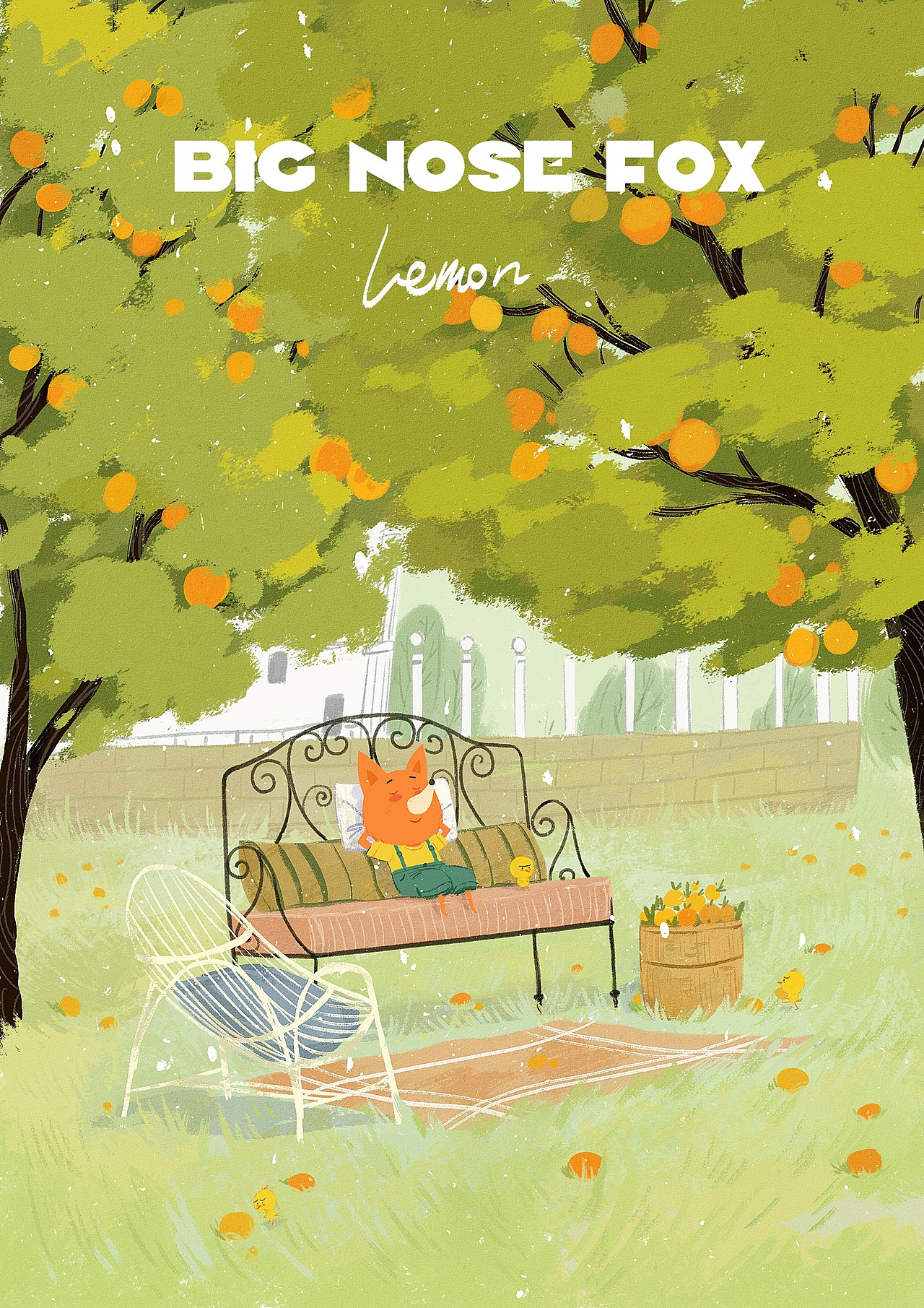 小狐狸游记——旅行插画