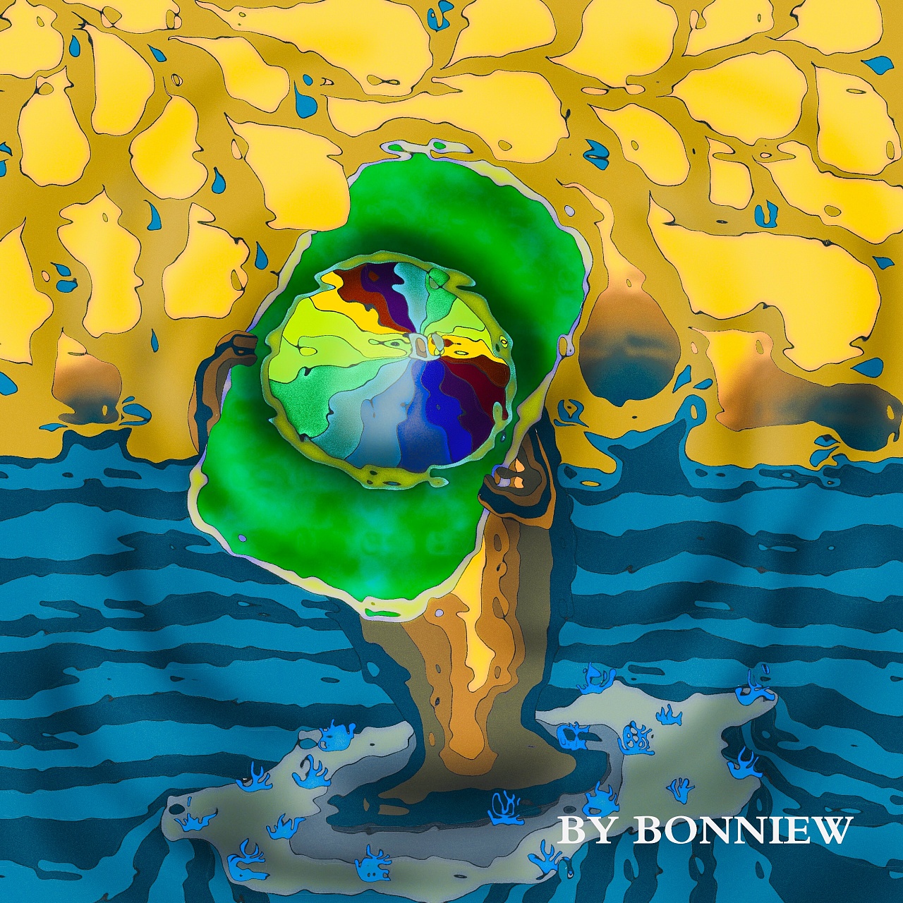 融化|插画|新锐潮流插画|gnnnpulu - 原创作品 - 站酷 (zcool)