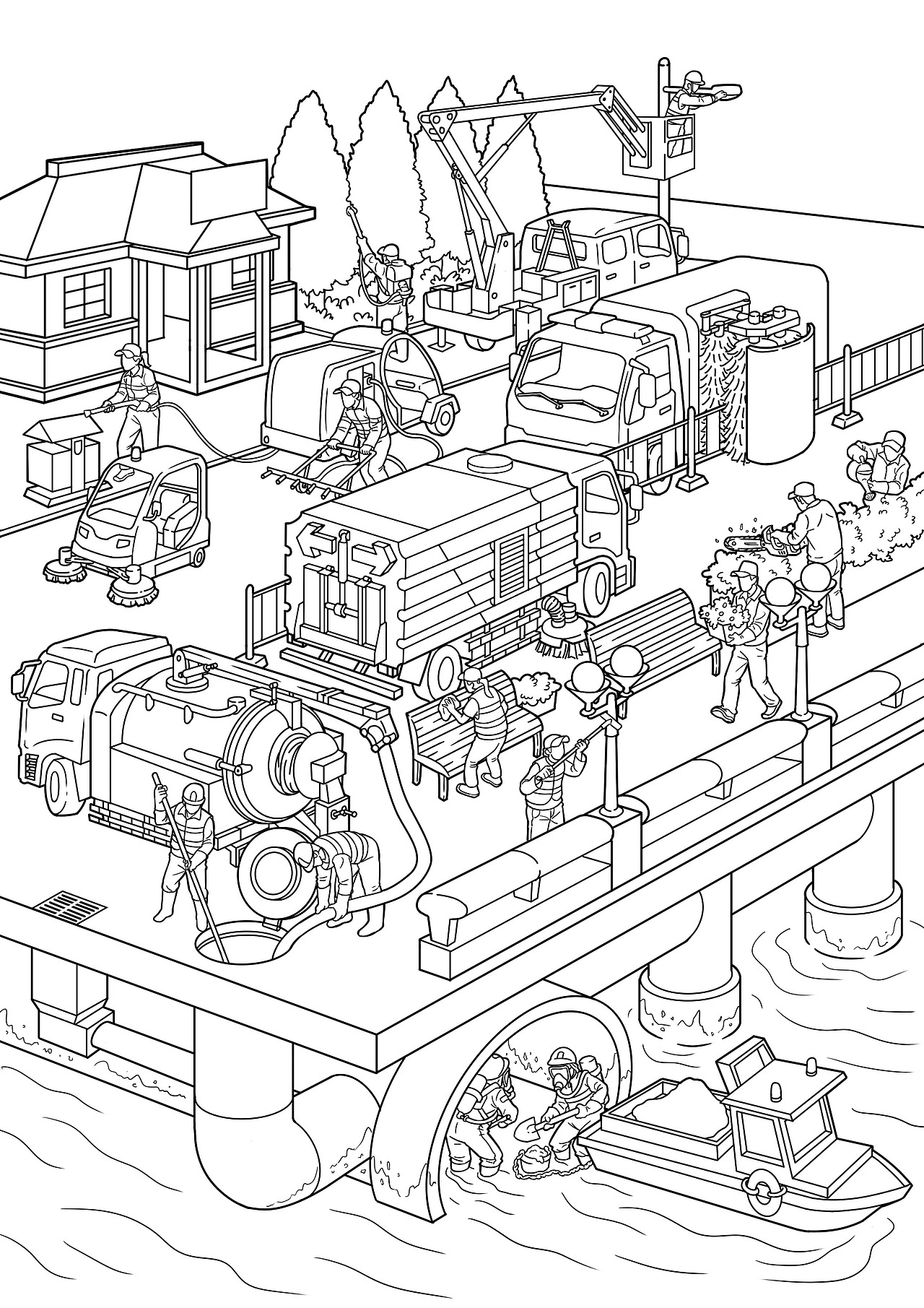 城市环保 环保公司插画（图ZMTcyODUzNTky） - 商业插画 - 站酷设计师广州万花筒原创素材 - 站酷ZCOOL