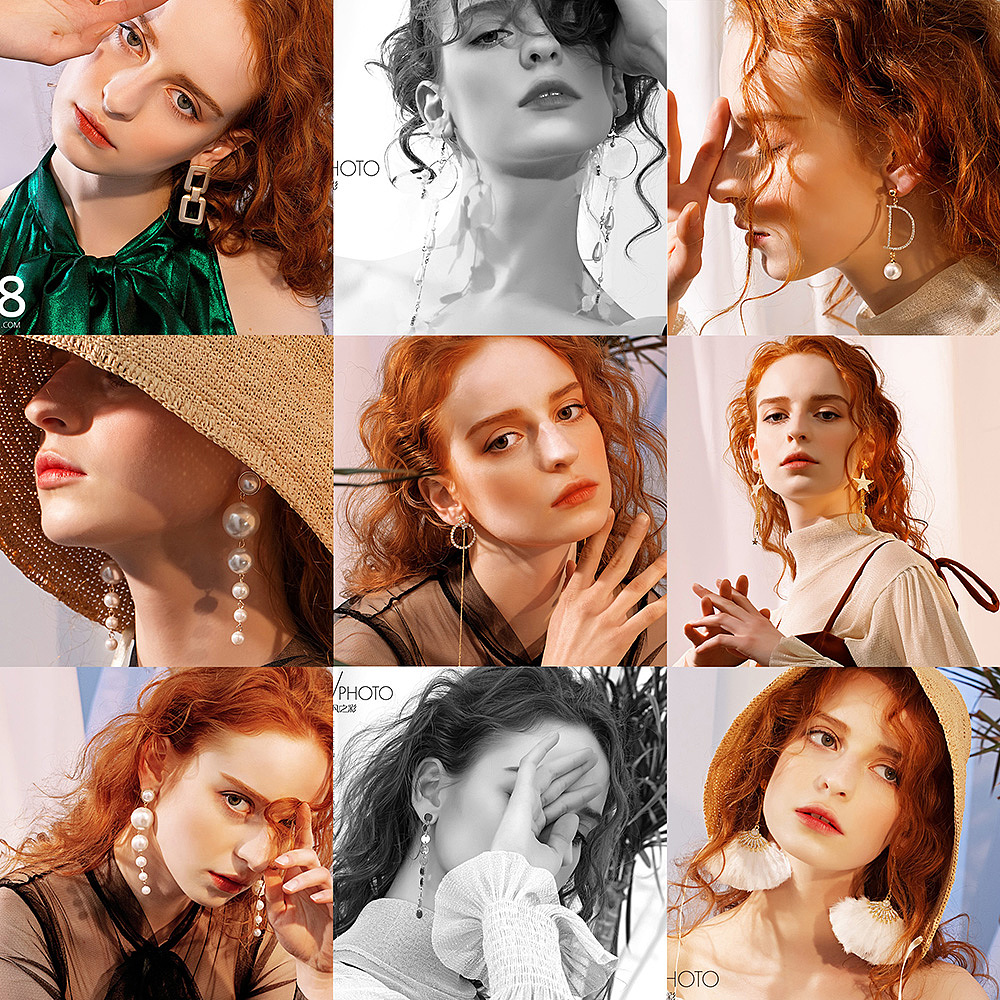 首饰拍摄大片@饰品天猫旗舰店拍摄