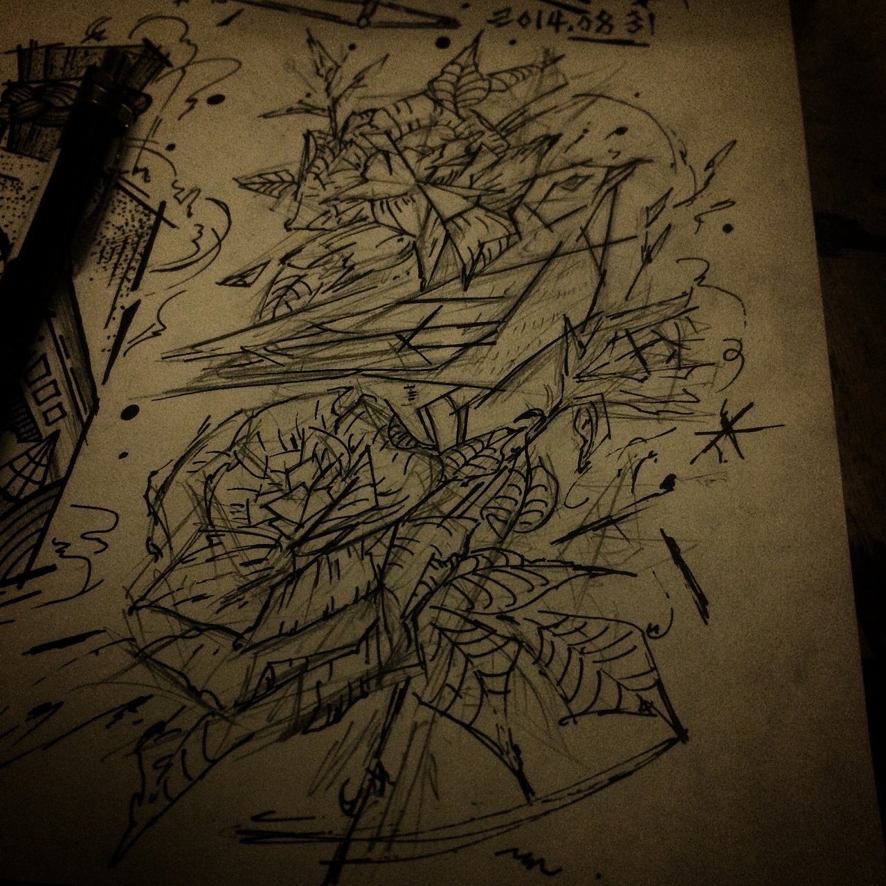 原创手绘 纹身图案设计（图ZMzU5MDc1MzY=） - 绘画 - 站酷设计师BLACK_TATTOO原创素材 - 站酷ZCOOL