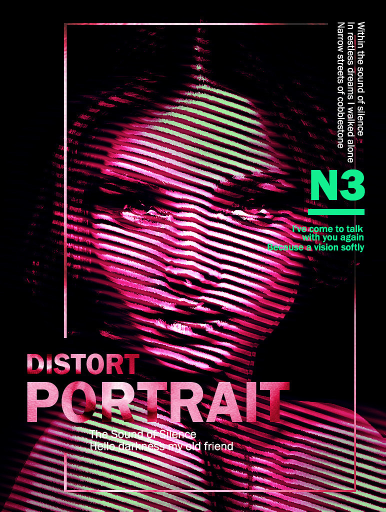 灰昼教程扭曲人像练习（图ZNDcxNjc3OTY=） - 海报 - 站酷设计师米思彦原创素材 - 站酷ZCOOL