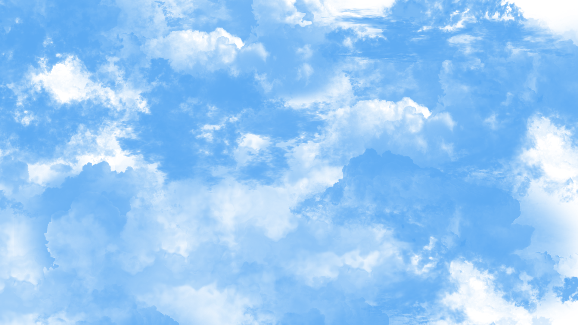 蓝天白云手绘背景图片-蓝天白云手绘背景素材图片-千库网