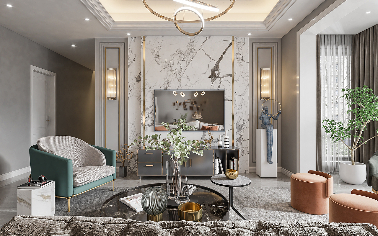 现代（图ZMjM0MDQzNDMy） - 建筑设计 - 站酷设计师承接室内效果图原创素材 - 站酷ZCOOL