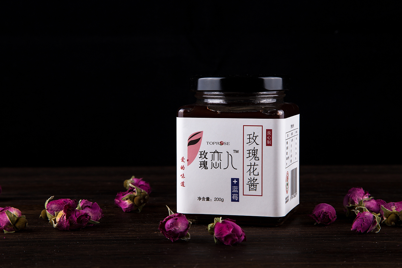 玫瑰花酱拍摄（图ZMjQwMTYzMjcy） - 产品摄影 - 站酷设计师夏了南城啊原创素材 - 站酷ZCOOL