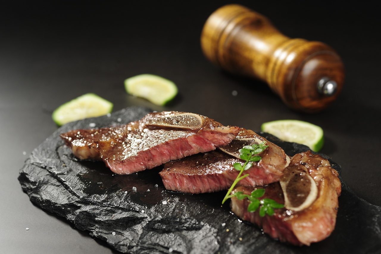 牛排牛仔骨主图视频拍摄制作