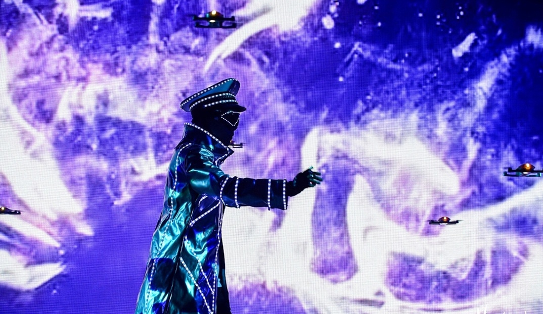 人机共舞 室内编队无人机表演