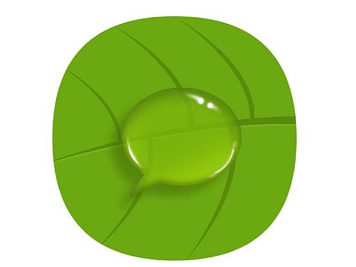 水滴质感图标设计