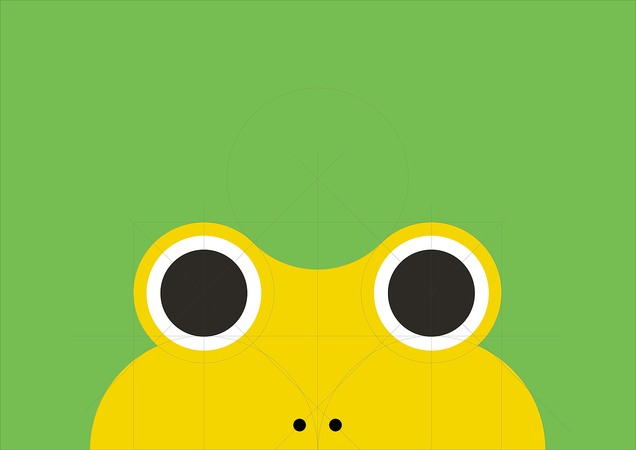 青蛙 头像 设计