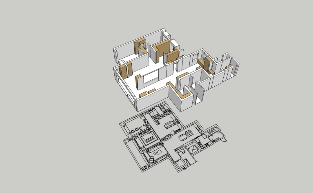 麻吉空间设计|意式 — 信达公园里效果图（图ZMjQxMjY0ODky） - 家装设计 - 站酷设计师麻吉空间设计原创素材 - 站酷ZCOOL