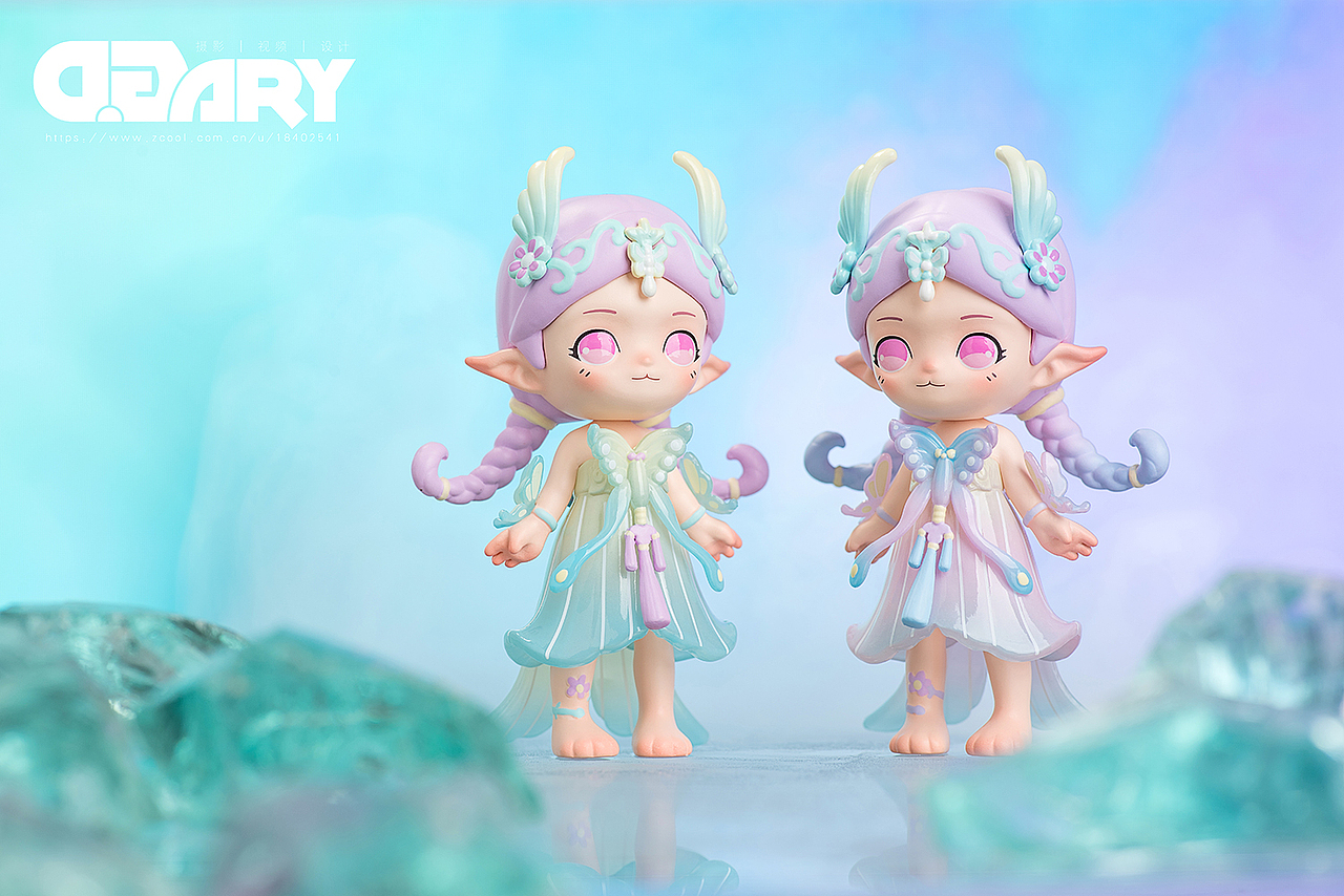 箩伊ROOYIE古物仙灵系列盲盒拍摄