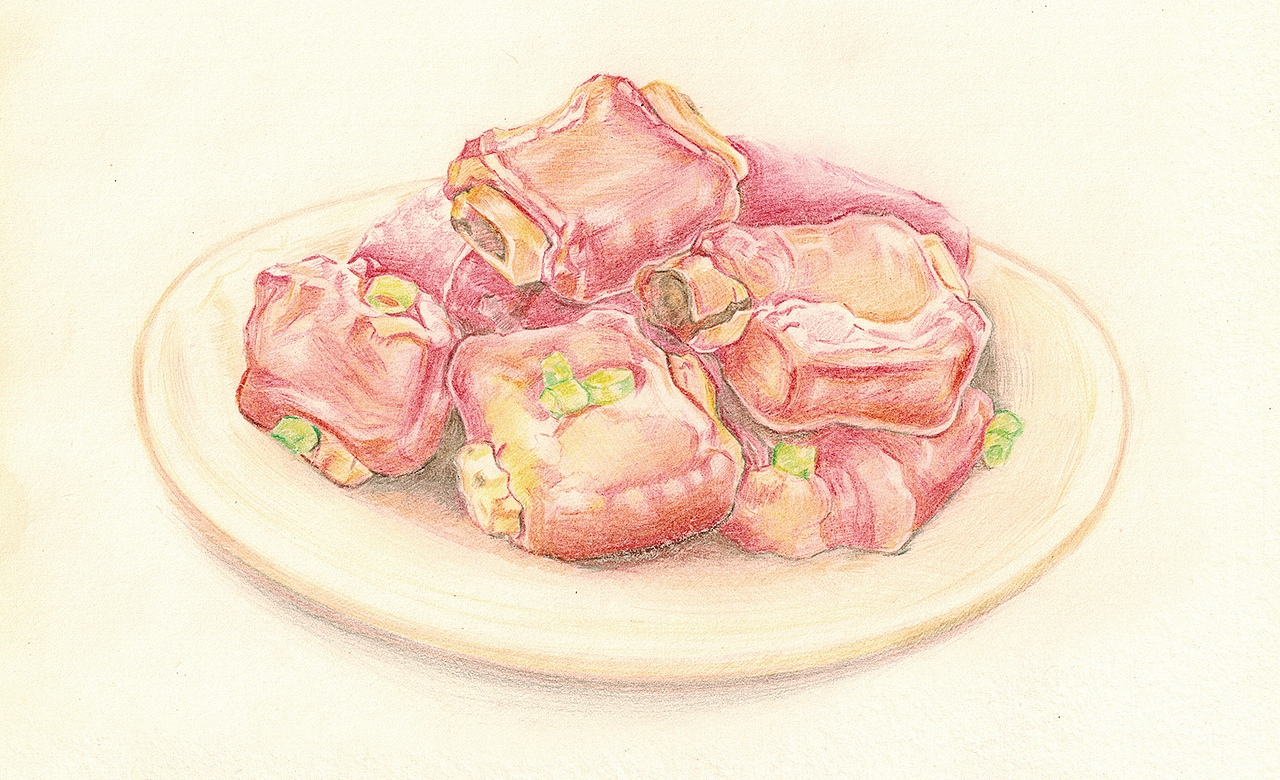 手绘2017美食台历（唯有爱与美食不可辜负）（图ZNzAwMTExNDA=） - 艺术插画 - 站酷设计师小林幸子_sachiko原创素材 - 站酷ZCOOL