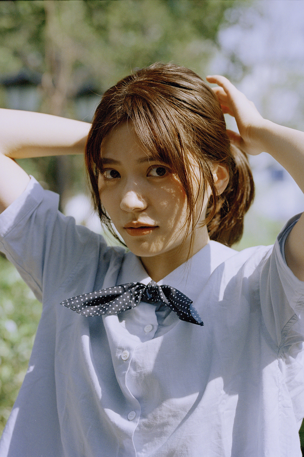 天气晴去逛公园