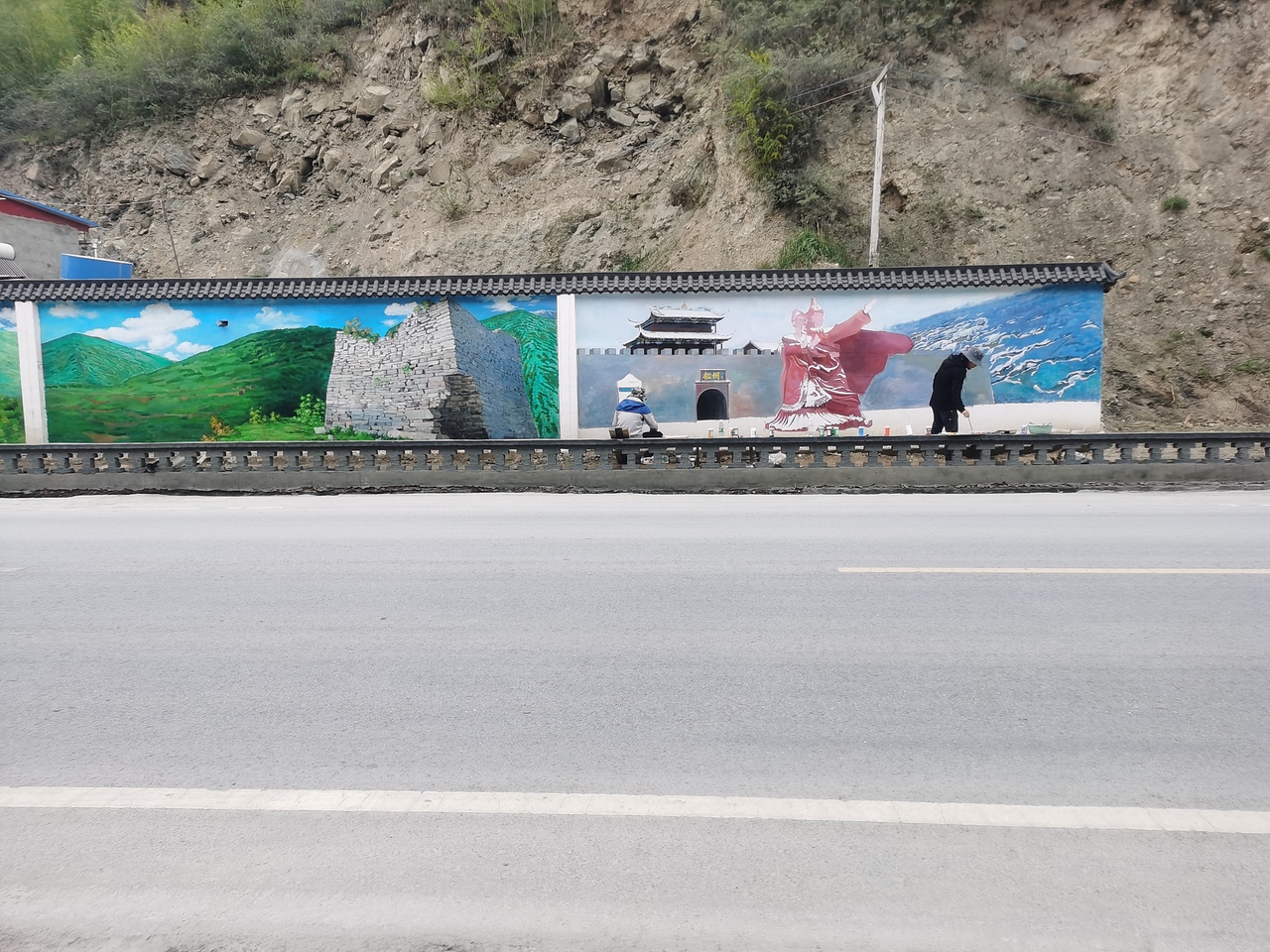 乡村壁画，乡村文化墙，农村壁画，农村墙绘，乡村墙绘