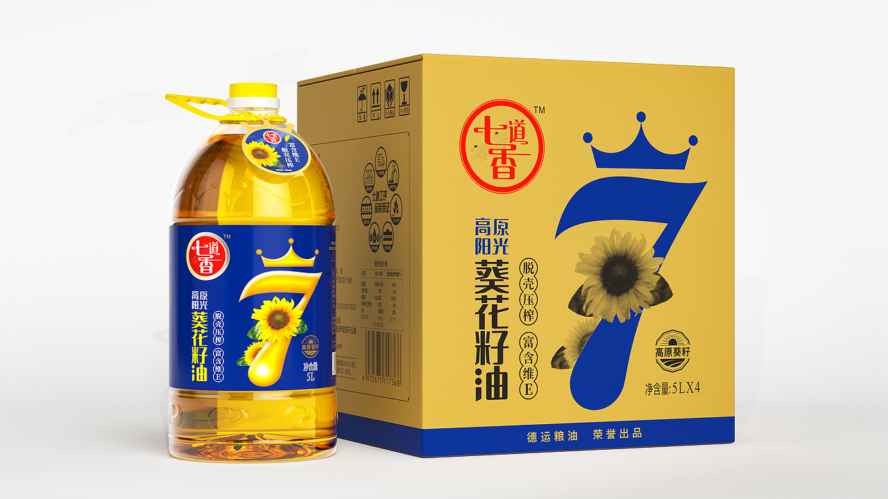 七道香食用油包装