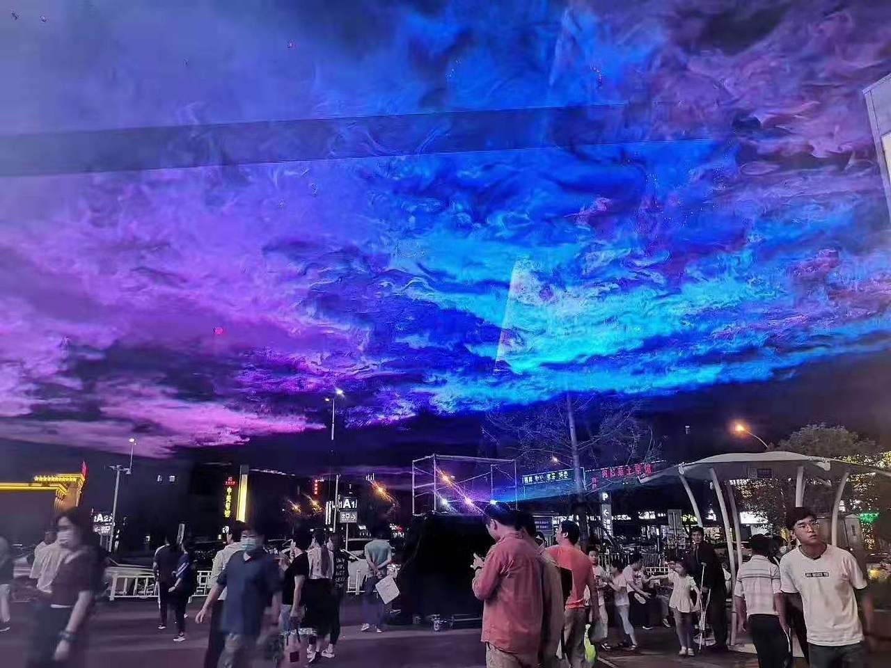 大型梦幻激光秀北极之光租赁来一场全新的视觉盛宴